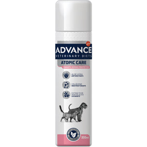 ADVANCE VD Sampon pentru caini si pisici pentru piele atopica 300 ml