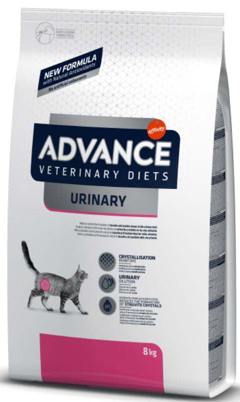 ADVANCE VD Urinary, pt pisici cu probleme urinare, 8kg