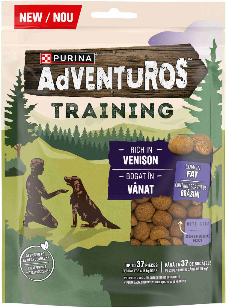 ADVENTUROS Recompense pentru caini, cu aroma de Vanat 115g 