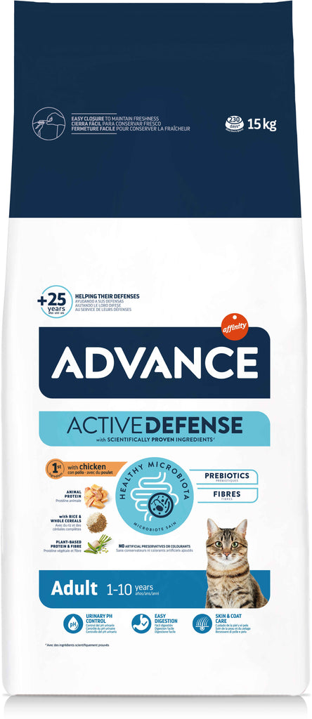 AFFINITY ADVANCE Hrana uscata pentru pisici Adult, cu Pui si orez, 15kg