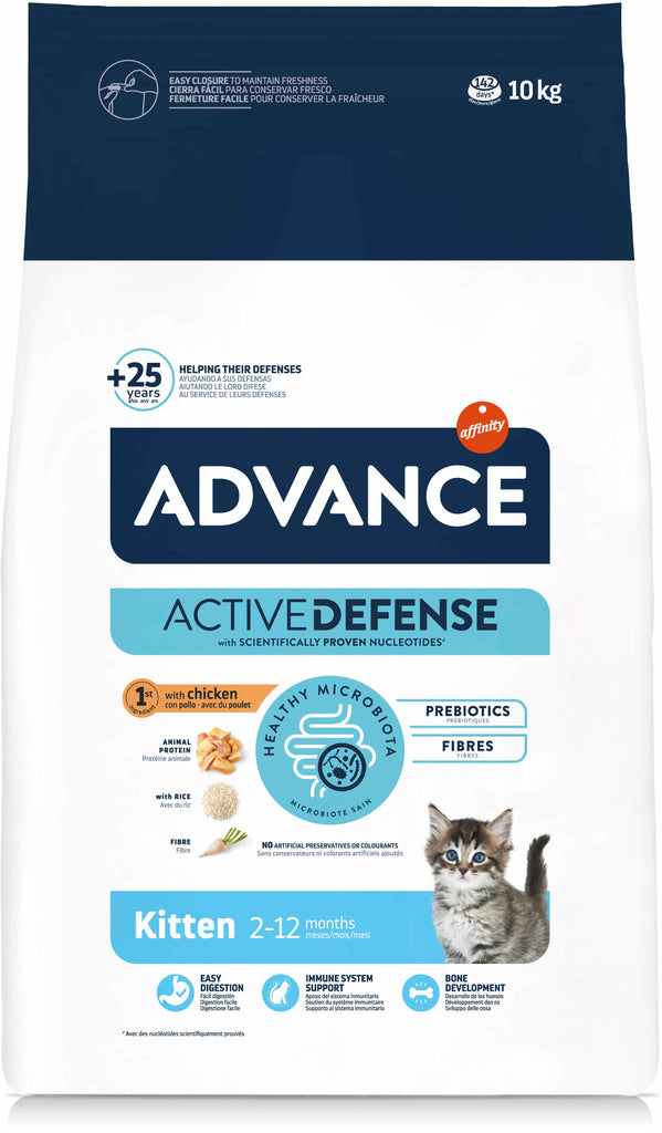 AFFINITY ADVANCE Kitten - Hrana uscata pentru pisicute, cu Pui si Orez 10kg