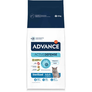 AFFINITY ADVANCE Sterilized - Hrana uscata pentru pisici, cu Curcan si orz, 15kg
