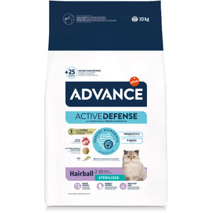 AFFINITY ADVANCE Sterilized Hairball - Hrana pentru pisici, Curcan si orz, 10kg
