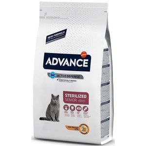 AFFINITY ADVANCE Sterilized SENIOR +10 ani Hrana pisici, cu Pui si orz, 1,5kg 