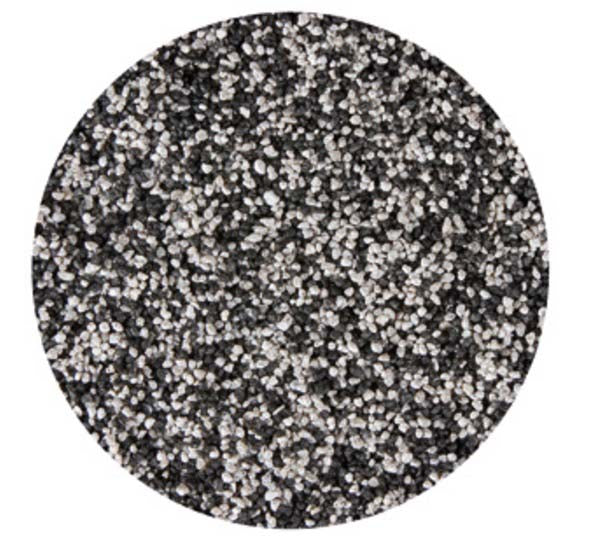 FLAMINGO Nisip negru/alb, 2-3mm, 1kg - Maxi-Pet.ro