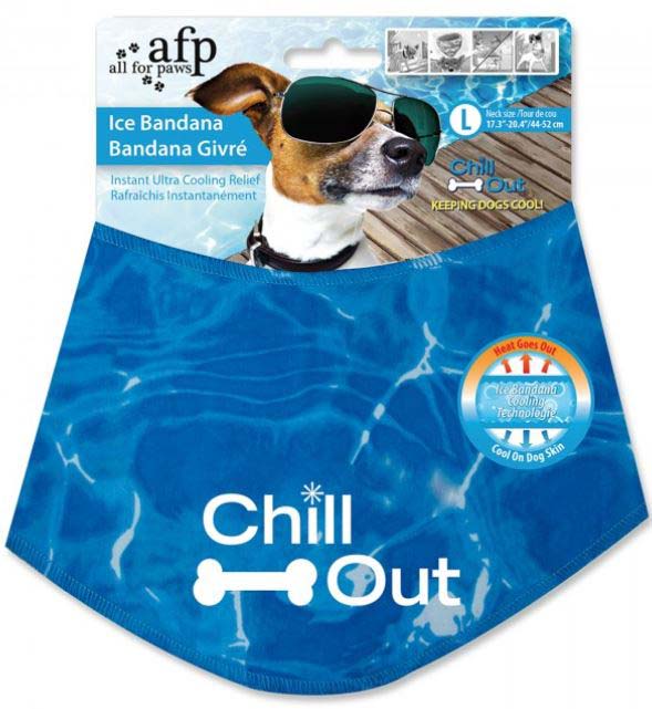 ALL FOR PAWS Bandana racoritoare pentru caini, L 45x45cm