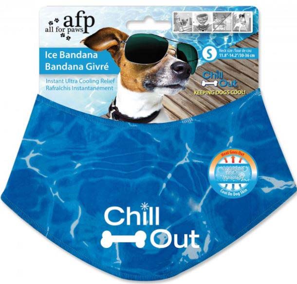 ALL FOR PAWS Bandana racoritoare pentru caini, S 20x20cm