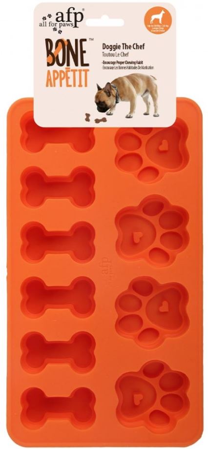 ALL FOR PAWS Bone Appetit Forma silicon Doggie the Chief 19,5x11cm