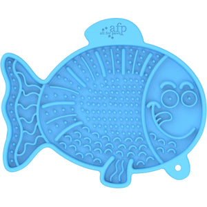 ALL FOR PAWS Calm Pals Jucarie pentru calmare Lick a Fish, 18x15x1,6cm