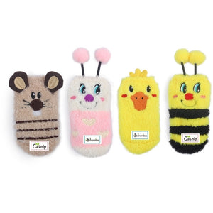 ALL FOR PAWS Cat Socks Jucarie pentru pisici, diverse modele, 15x12,7cm