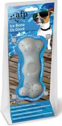 ALL FOR PAWS Chill Out Jucarie pentru caini Ice Bone pentru racorire, L 16x8x5cm