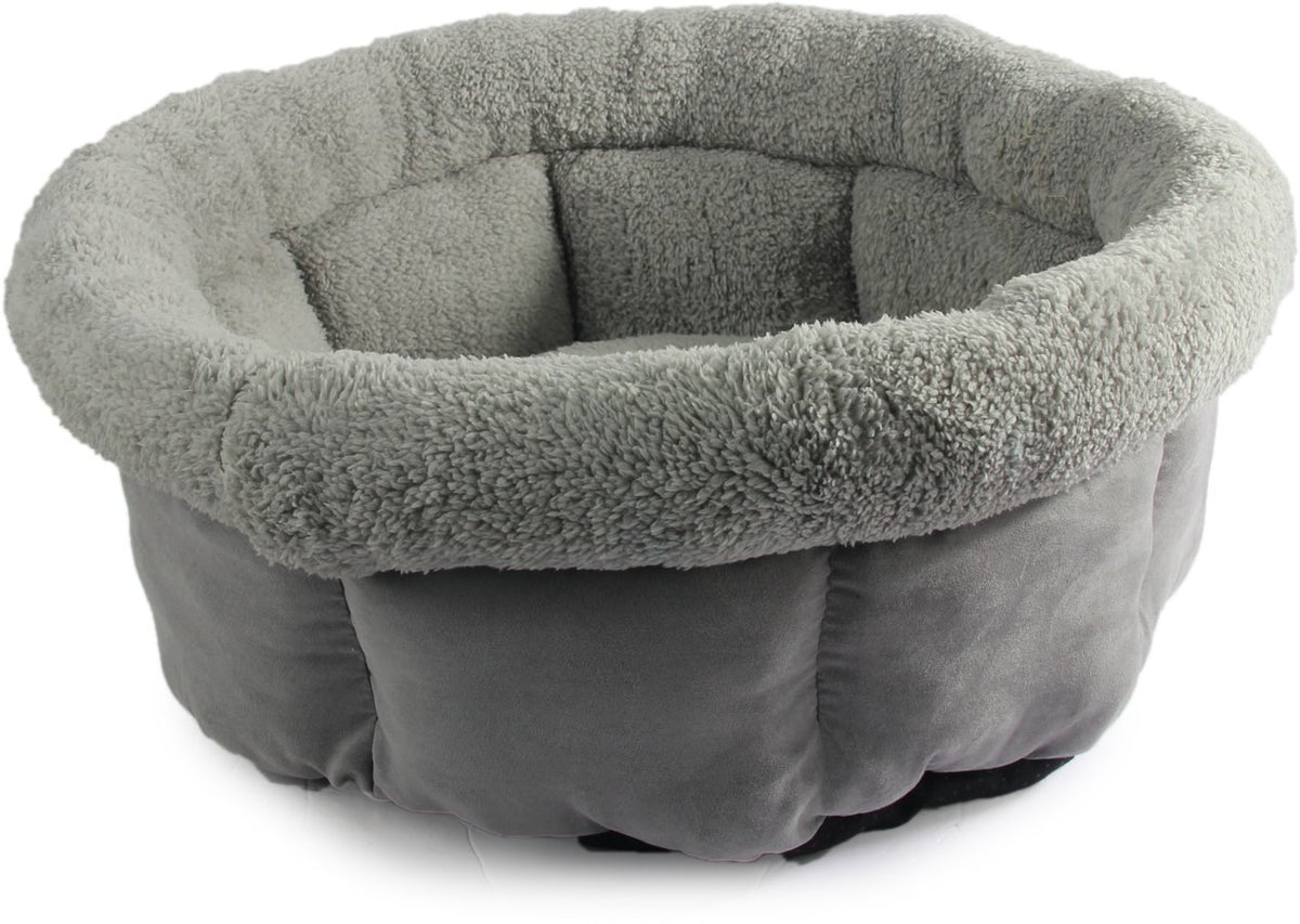 ALL FOR PAWS Cos LAMB captusit pentru caini si pisici, marimea S, Gri