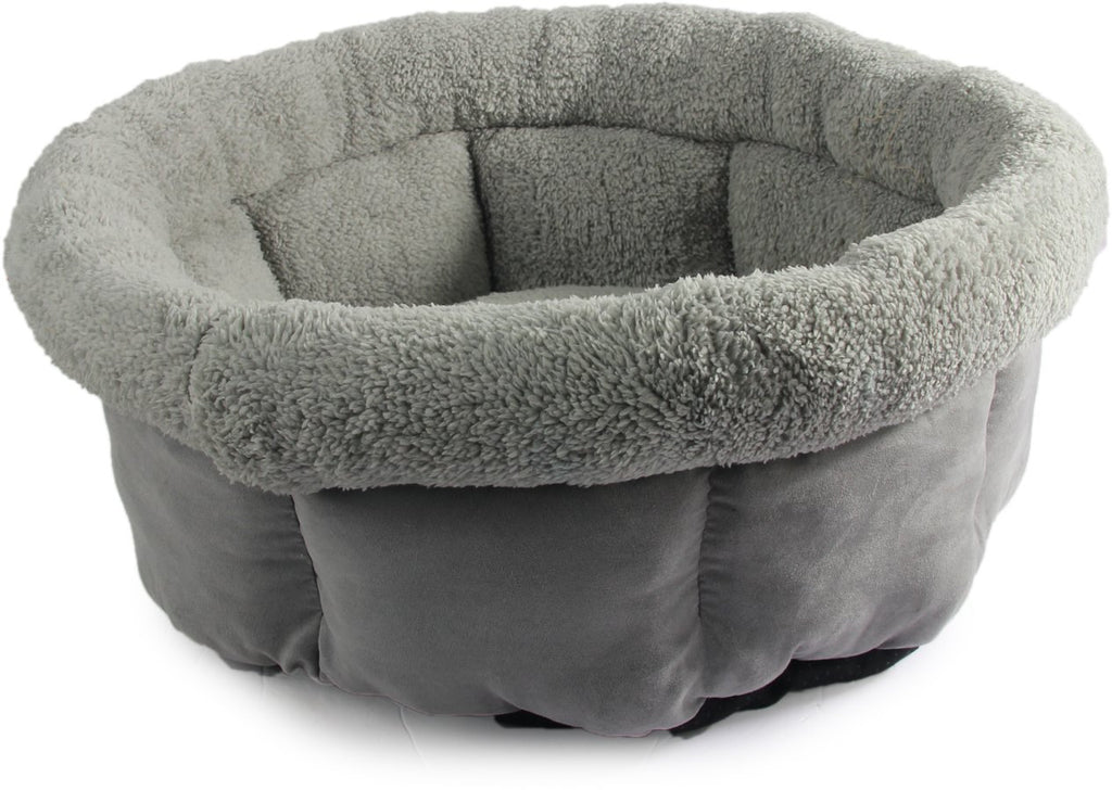 ALL FOR PAWS Cos LAMB captusit pentru caini si pisici, marimea S, Gri