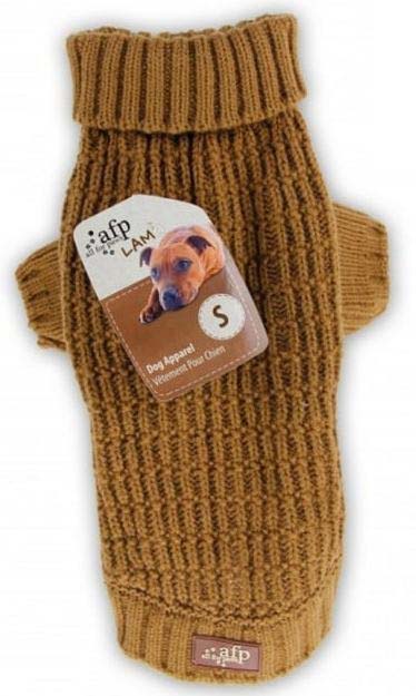 ALL FOR PAWS FISHERMAN Pulover pentru caini, Maro deschis