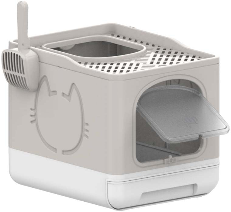 ALL FOR PAWS Go Fresh, Litiera pentru pisici, pliabila Bej 50x39x40cm 