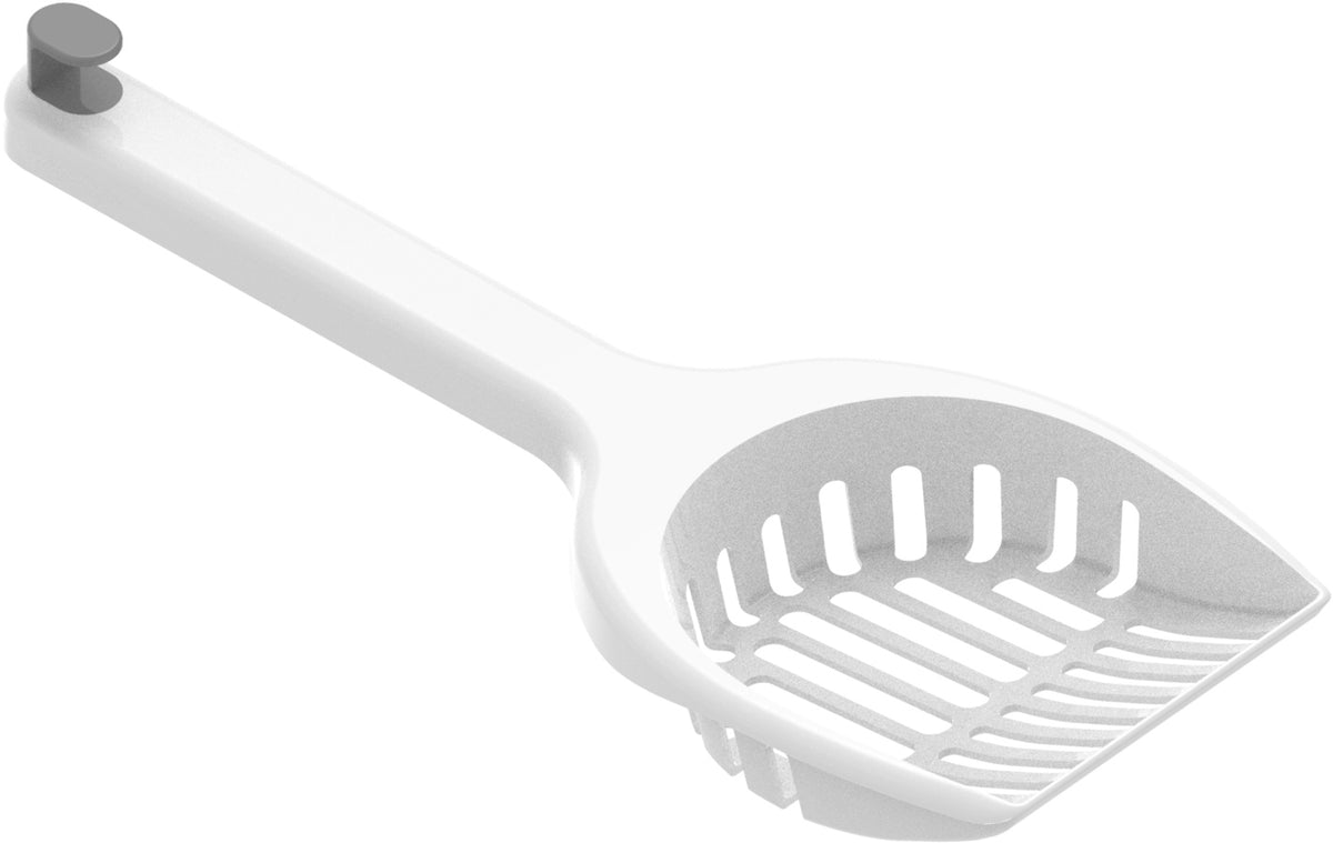 ALL FOR PAWS Go Fresh Lopatica pentru litiera pisicii, 30 cm, Alb