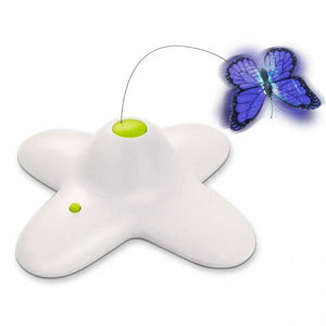 ALL FOR PAWS Interactive Jucarie pentru pisici Fluture Zburator, 25x25x8cm