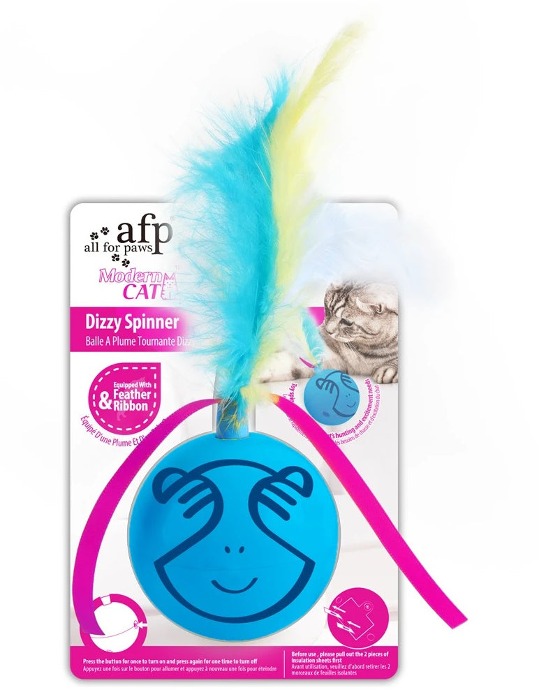 ALL FOR PAWS Jucarie pentru pisici Sfera Interactiva, 6.5x6.5x17.5cm