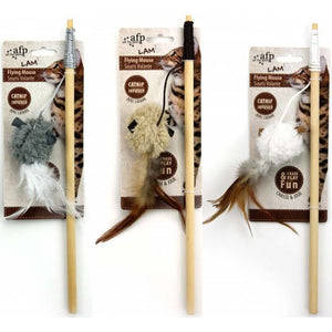 ALL FOR PAWS Lamb Jucarie cu iarba pisicii, Undita soarece, diverse culori