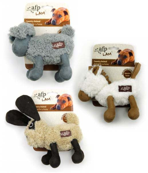 ALL FOR PAWS LAMB Jucarie pentru caini Cuddle Animals, div modele 20x18x6cm