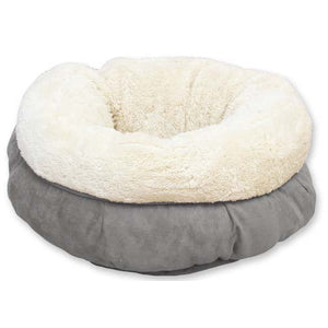 ALL FOR PAWS Lamb Pat pentru pisici din plus si lana, Gri, 45x45x25cm