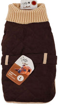 ALL FOR PAWS LAMBSWOOL Haină cu guler pentru câini, Maro