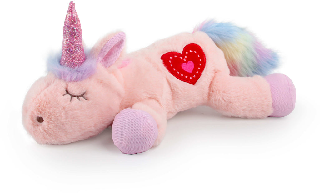 ALL FOR PAWS Little Buddy Jucarie pentru catelusi Heart Beat Warm Unicorn