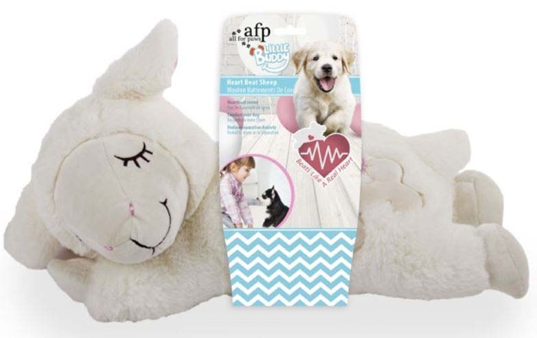 ALL FOR PAWS Little Buddy Jucarie pentru catelusi Little Buddy Heart Beat Sheep,