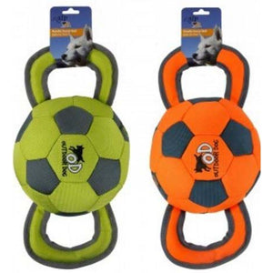 ALL FOR PAWS Outdoor Jucarie pentru caini Ballistic Handle Ball , diverse culori
