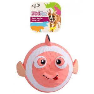 ALL FOR PAWS Zootex Jucarie pentru caini Clown fish, 10x11x9cm