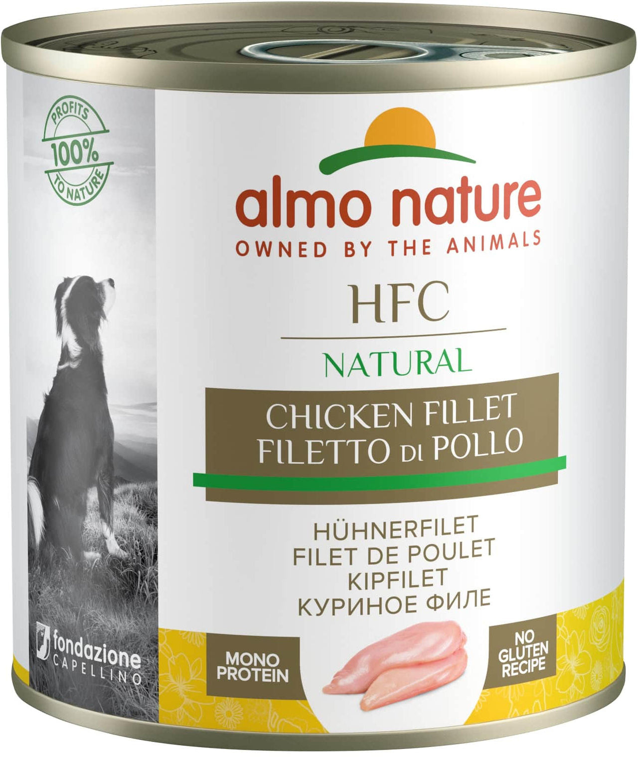 ALMO NATURE HFC Conserva pentru caini, cu file de pui 280g