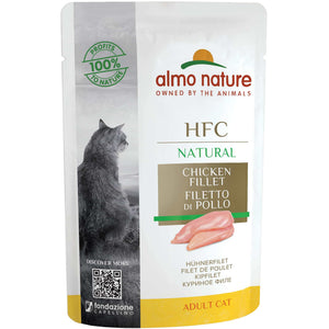 ALMO NATURE HFC Natural Plic pentru pisici, cu file de pui 55g