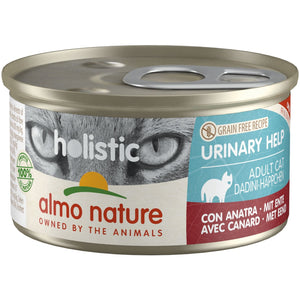ALMO NATURE HOLISTIC Conserva pentru pisici Urinary Help, cu rata 85g