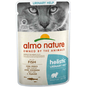 ALMO NATURE HOLISTIC Plic pentru pisici Urinary Help, cu peste 70g