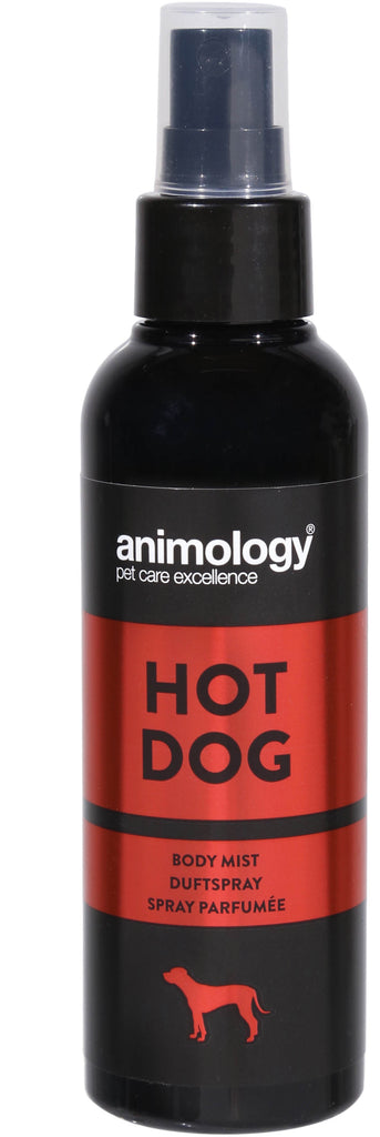 ANIMOLOGY Parfum pudră pentru câini Hot Dog Fragrance Mist 150ml - Maxi-Pet.ro