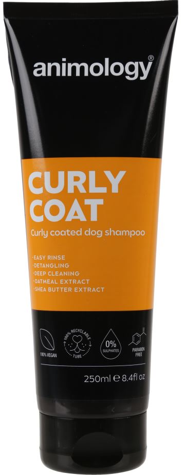 ANIMOLOGY Şampon pentru câini Curly Coat 250ml - Maxi-Pet.ro