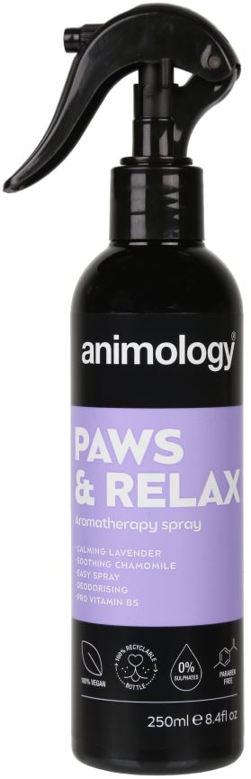ANIMOLOGY Spray calmant pentru câini Paws & Relax Aromatherapy 250ml - Maxi-Pet.ro