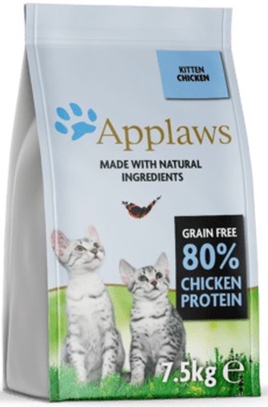 APPLAWS Hrana uscata pentru pisicute, cu Pui, 7,5kg