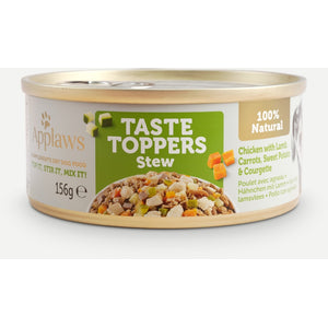 APPLAWS Toppers Conserva pentru caini, cu Pui, Miel si Veghetale 156g