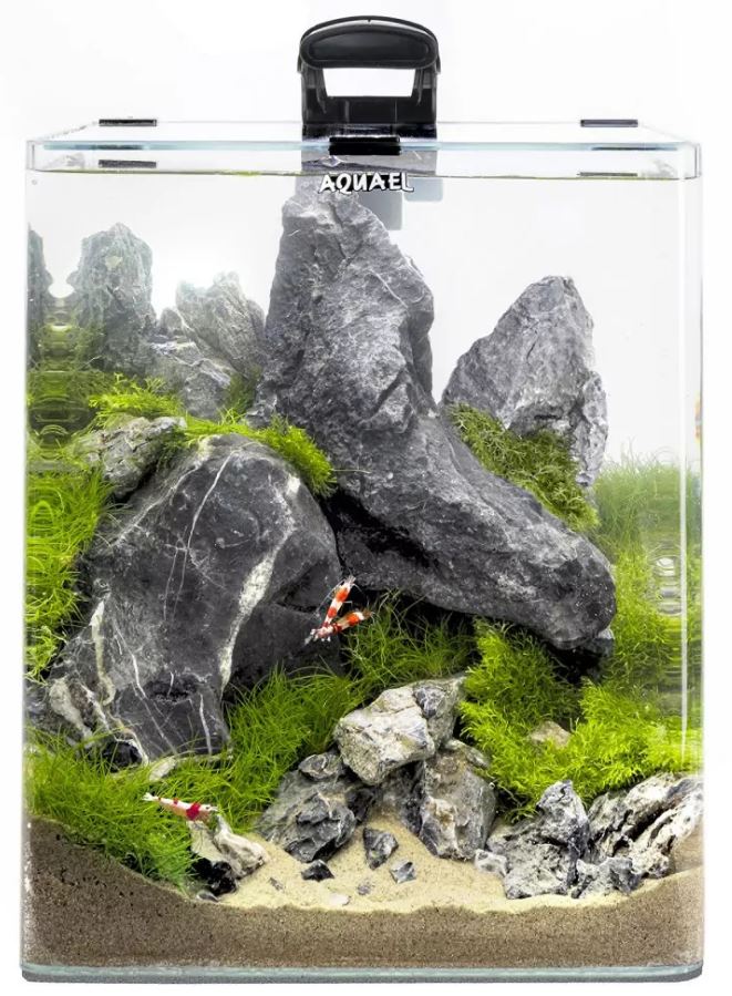 AQUAEL Acvariu echipat OptiBent Negru