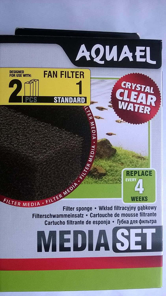 AQUAEL Burete pentru filtru intern Fan Plus, 2 bucati