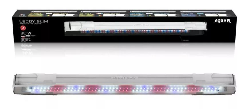 AQUAEL Lampa Leddy Slim Plant, Alb, 36 W, 9000 K, 100 -127 CM