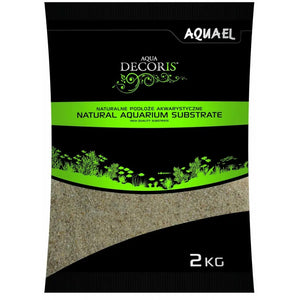 AQUAEL Nisip Quartz, Substrat pentru acvariu 0.4-1.2mm, 2kg
