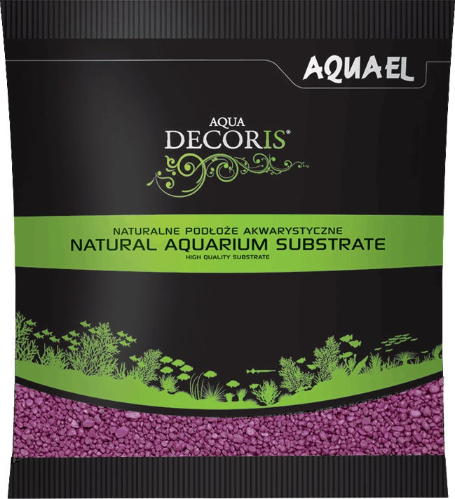 AQUAEL Pietris pentru acvarii, fucsia 1kg 