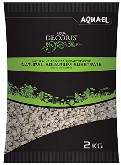 AQUAEL Substrat natural sub forma de pietris pentru acvarii 2-4mm, 2kg