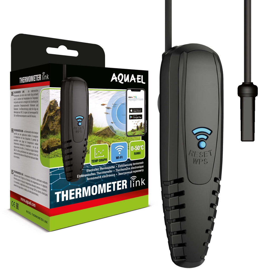AQUAEL Termometru electronic pentru acvarii şi terarii Thermometer Link - Maxi-Pet.ro