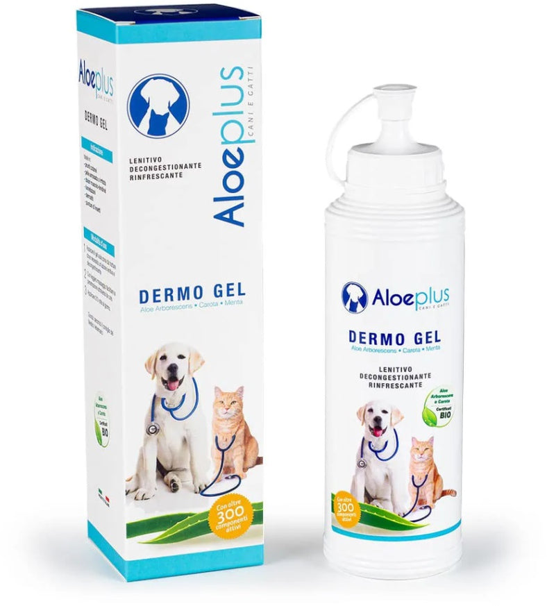 ARAVA Aloeplus gel dermatologic pentru caini si pisici, 200ml