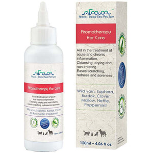 ARAVA Aromatherapy Ear Care, tratament bio-enzimatic, caini si pisici 120ml