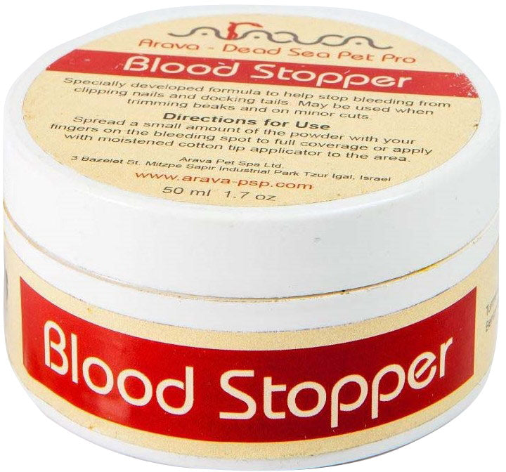 ARAVA Blood Stopper, pulbere pentru oprirea sângerării, pt câini şi pisici 50ml - Maxi-Pet.ro