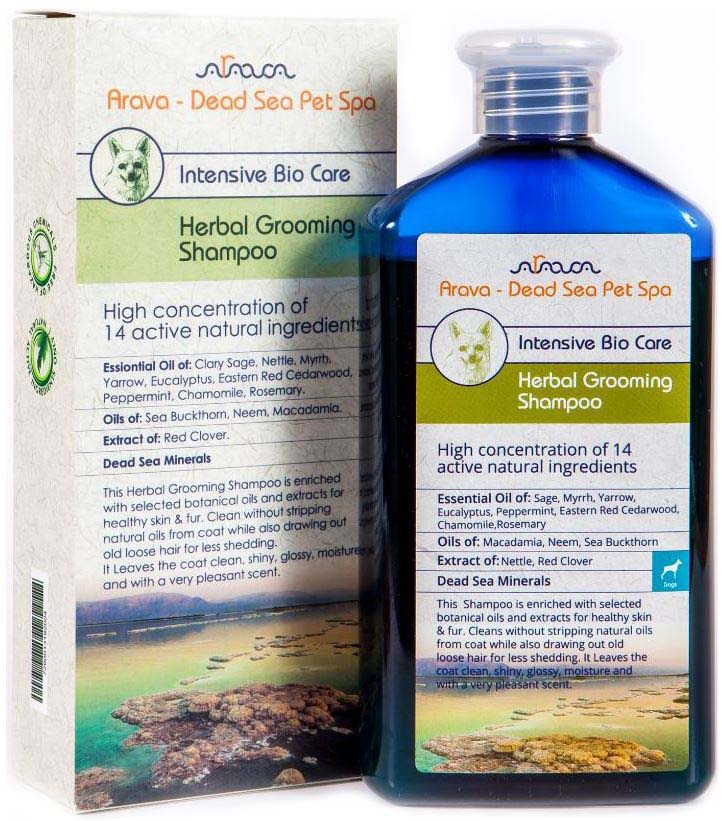 ARAVA Herbal Grooming, sampon pe baza de plante pentru caini, 400 ml